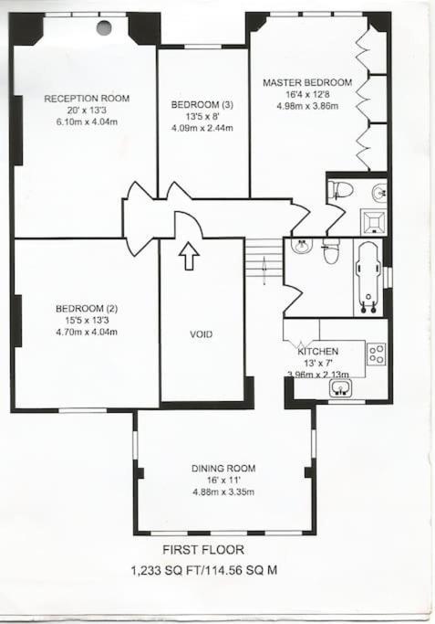 伦敦Stunning Three Bed In West Hampstead公寓 外观 照片